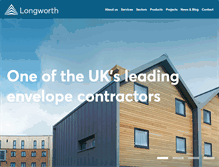 Tablet Screenshot of longworth-uk.com